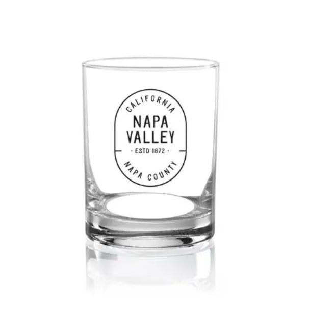 Custom BRAND / LOGO 13.5 Oz. Clear Old Fashioned Glass