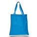 12 Oz. Colored Canvas Simple Tote Bag Printed with a Customizable SQUARES HOLIDAY COLLECTION Design - Mercantile 12