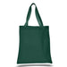 12 Oz. Colored Canvas Simple Tote Bag Printed with a Customizable TEXT COLLECTION Design - Mercantile 12