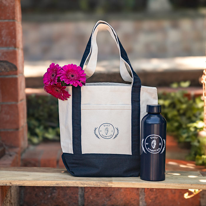 Custom COASTAL 14 Oz. Recycled Canvas Mini Deck Tote