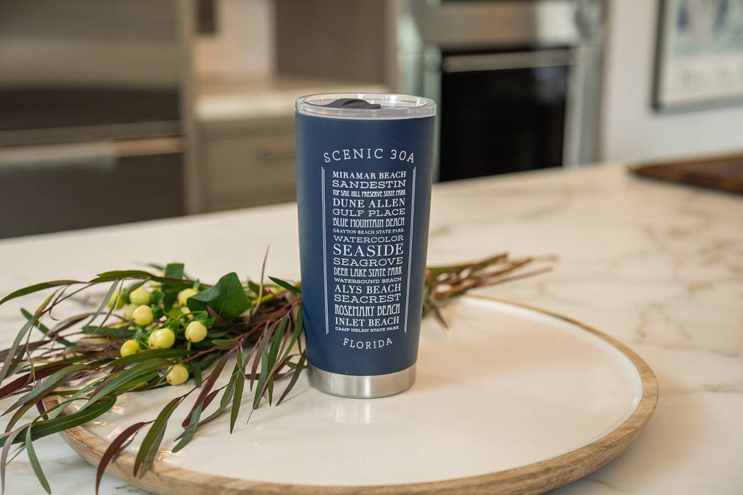 Custom LIST 20 Oz. Stainless Stocky Tumbler