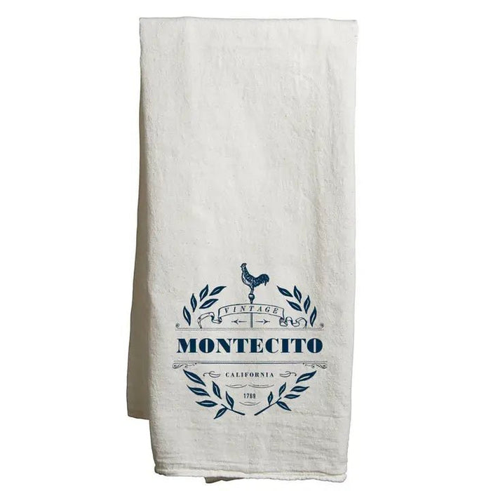 Custom VINTAGE Flour Sack Tea Towel - White