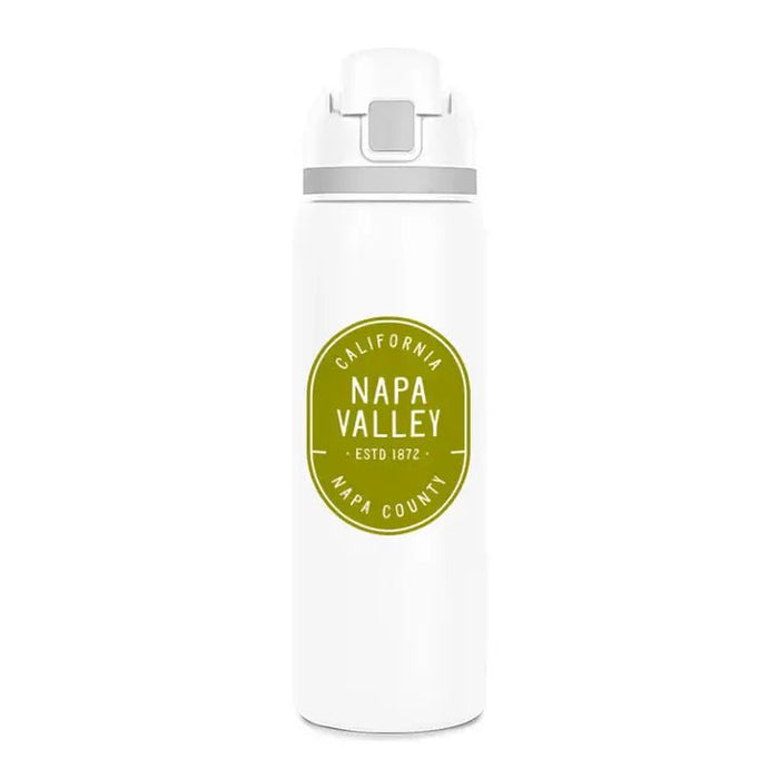 Custom BRAND / LOGO 27 Oz Stainless Flip Water Bottle