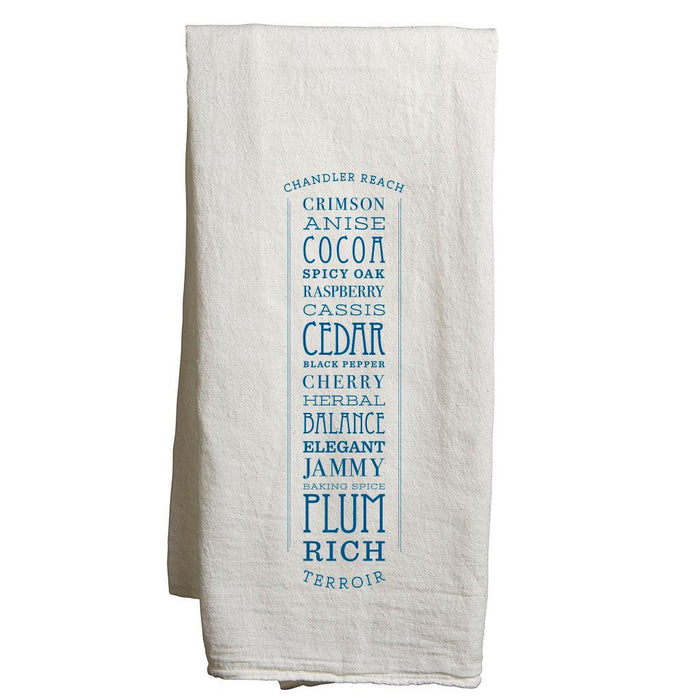 Flour Sack Tea Towels in a Customizable Appellations Design - Mercantile 12