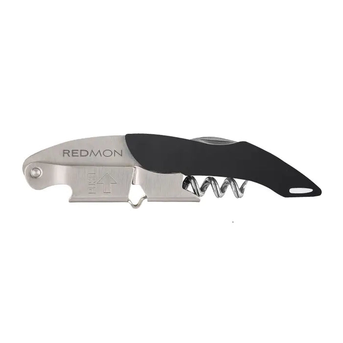 Custom BRAND / LOGO Heavy Duty Wood Double Hinged Corkscrew