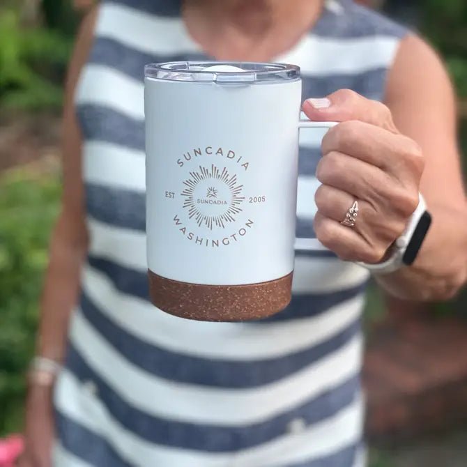 Custom BURST 16 Oz. Corky Stainless Mug