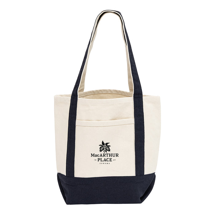 Custom BRAND / LOGO 14 Oz. Recycled Canvas Mini Deck Tote