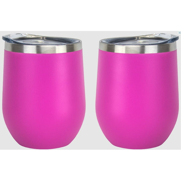 Custom BRAND / LOGO 12 Oz. Insulated Stemless Wine Cup
