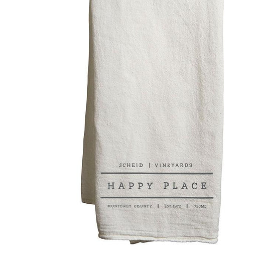 Tea Towel Customize Happy Place Design - Mercantile 12