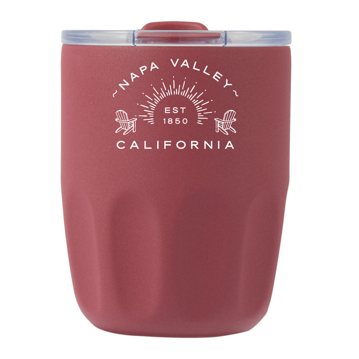 Custom ADIRONDACK 10 Oz Vacuum Coffee Cup with Ceramic Lid