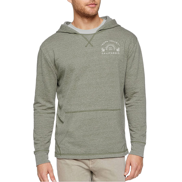 Custom BRAND / LOGO Live & Tell Unisex 4.1 Oz. Pullover Vintage Wash Hoodie