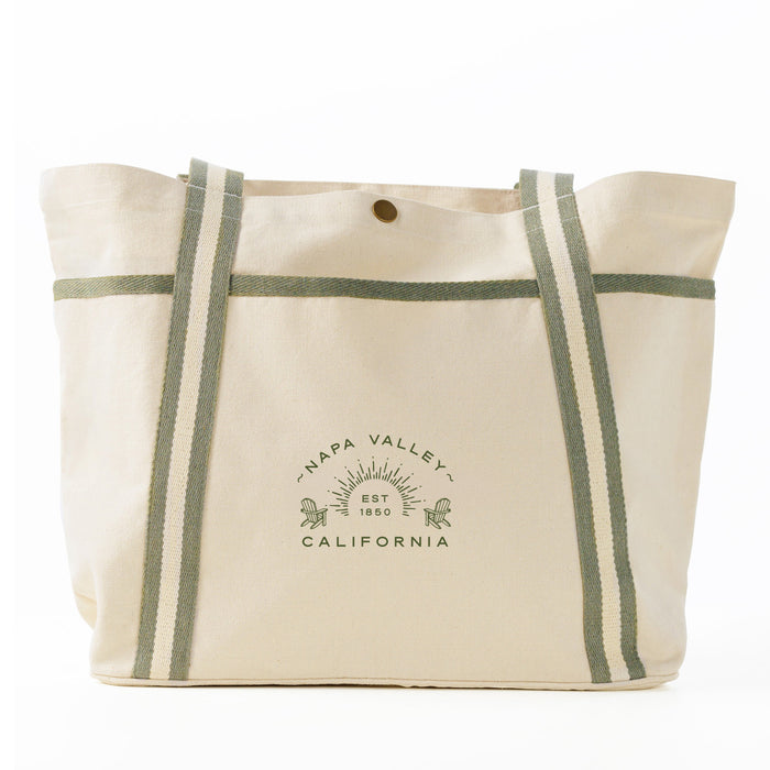 Custom ADIRONDACK 12 Oz. Signature Canvas Tote Bag