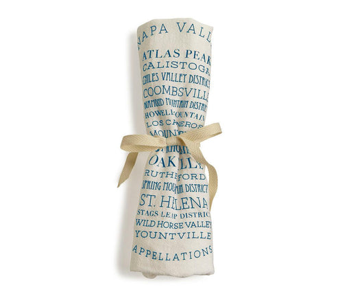 Flour Sack Tea Towels in a Customizable Appellations Design - Mercantile 12