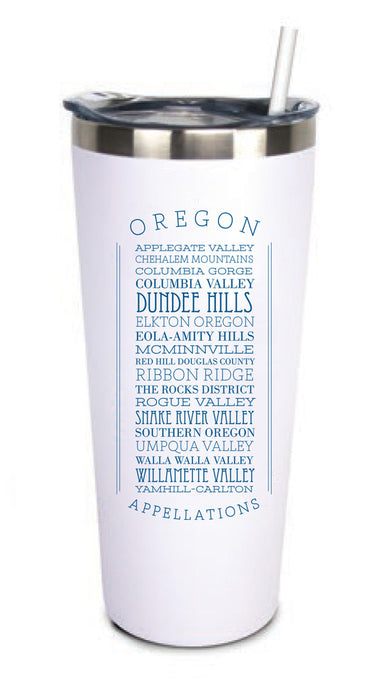 Custom APPELLATIONS 22 Oz. Stainless Insulated Tumbler