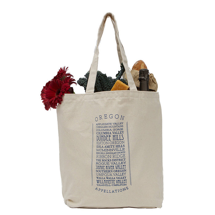 Custom LIST 10 Oz. Natural Canvas Market Tote