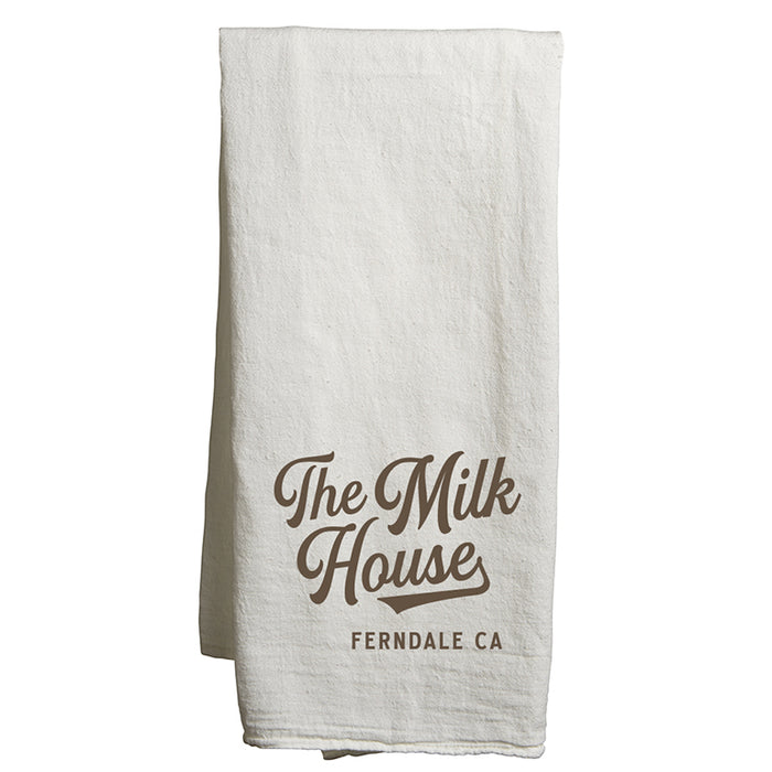 Custom ATHLETIC Flour Sack Tea Towels - White