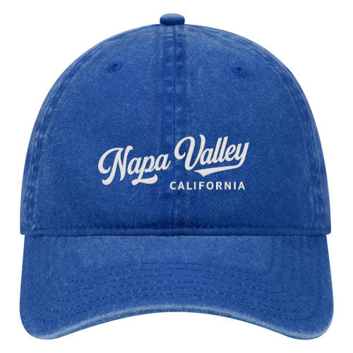 Custom ATHLETIC Washed Cotton Twill 6 Panel Low Cap