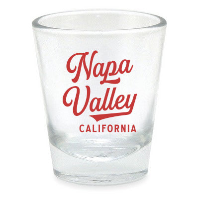 Custom BRAND / LOGO 2 Oz. Clear Glass XD Shot Glass