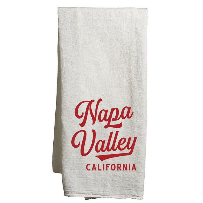 Custom ATHLETIC Flour Sack Tea Towels - White