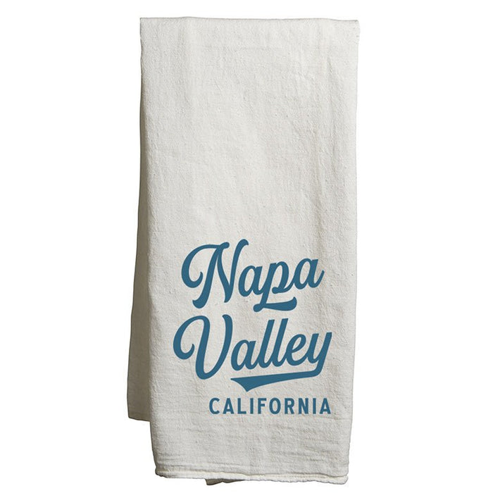 Custom ATHLETIC Flour Sack Tea Towels - White