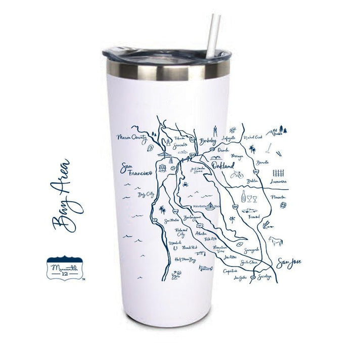 22 Oz. Stainless Insulated Tumbler Customized with your Brand or Logo in FULL COLOR XD - Mercantile 12