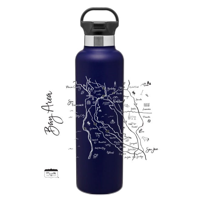 Custom BRAND / LOGO 24 Oz Stainless Gear Water Bottle