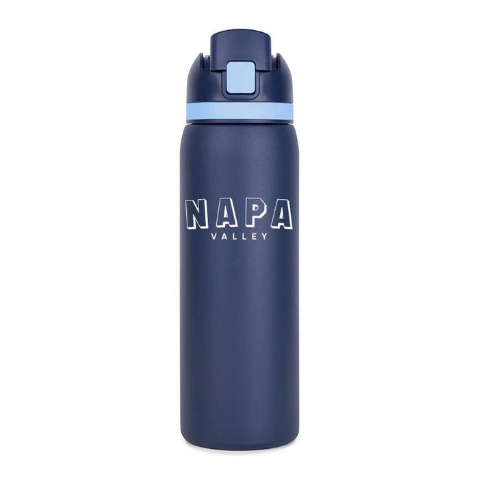 Custom BLOCK SPORT  27 Oz. Stainless Flip Water Bottle