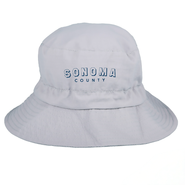 Custom BLACK SPORT HPG Nylon Wanderlust Packable Bucket Hat