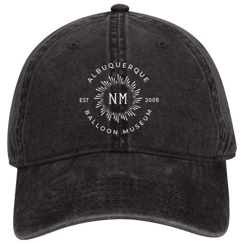Custom BURST Otto Cap Garment-Washed Pigment-Dyed Cotton Twill Dad Hat