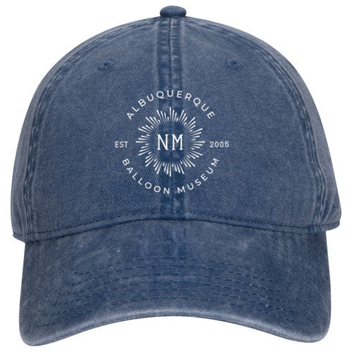 Custom BURST Otto Cap Garment-Washed Pigment-Dyed Cotton Twill Dad Hat