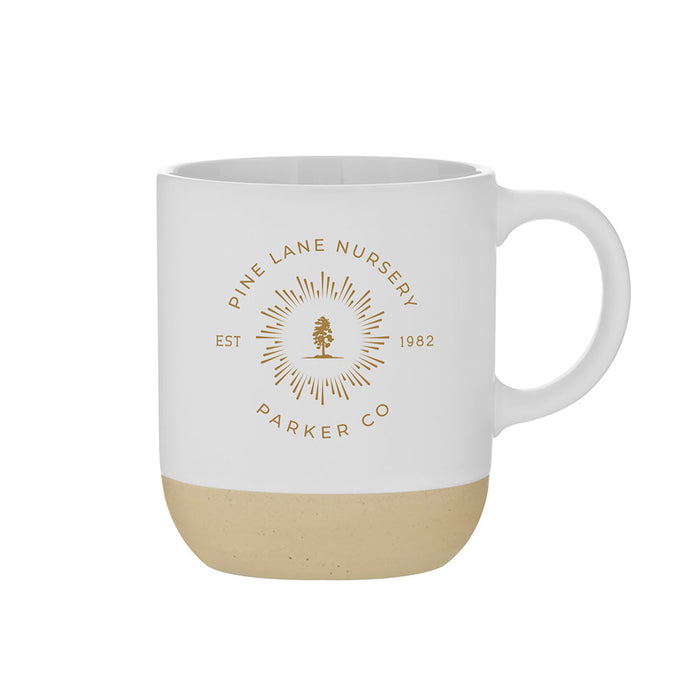 Custom BURST 17 Oz. Ceramic Matte Terra Mug