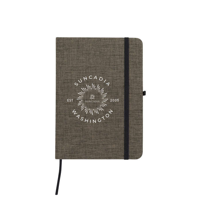 Custom BURST Polycanvas Cover Heathered Journal