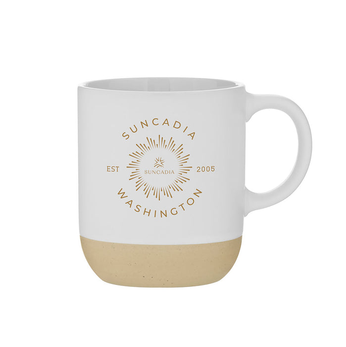 Custom BURST 17 Oz. Ceramic Matte Terra Mug