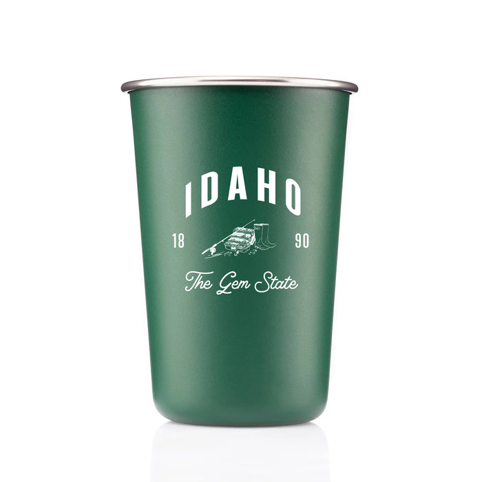 16 Oz. Tavern Tumbler Printed with a Customizable FISHING COLLECTION Design