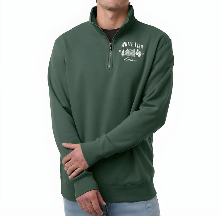 Custom Wholesale Independent Trading Co. Unisex 7 Oz. Midweight Quarter-Zip Pullover