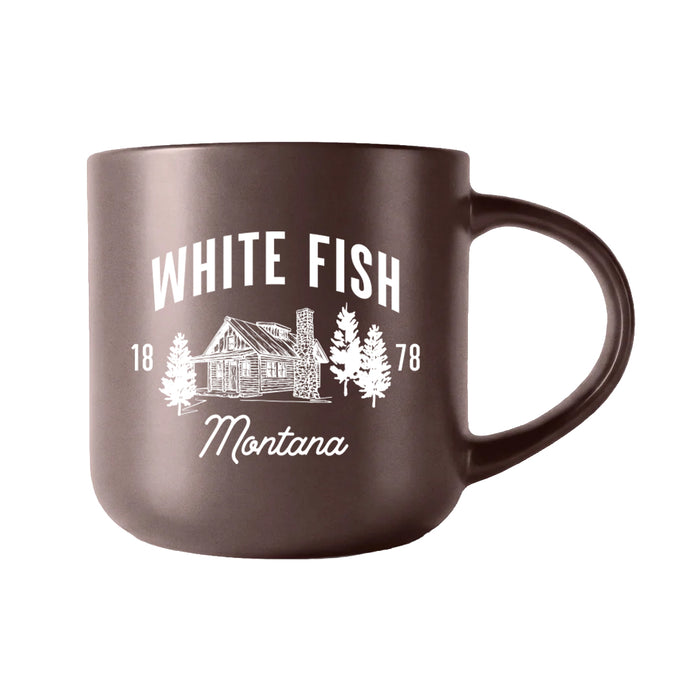 Custom CABIN BRIM 20 Oz. Ceramic Coffee Mug