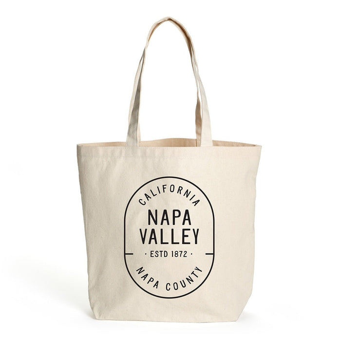 Custom CAPSULE 10 Oz. Natural Canvas Market Tote