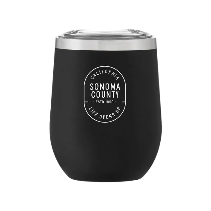 Custom CAPSULE  12 Oz. Insulated Stemless Wine Cup