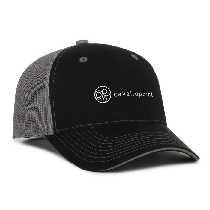 Custom BRAND / LOGO Outdoor Cap Garment Washed Trucker Cap