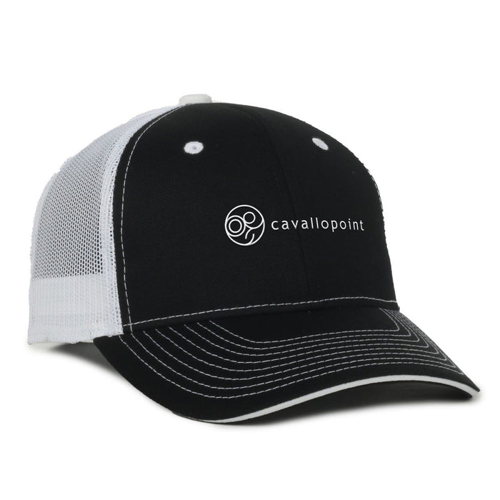 Custom BRAND / LOGO Outdoor Cap Garment Washed Trucker Cap