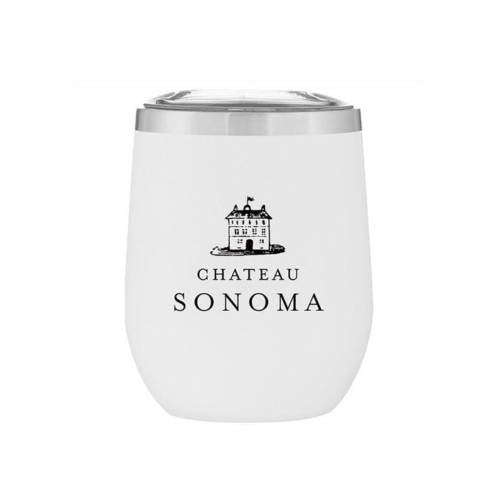 12 Oz. Stainless Insulated Stemless Wine Cups Customized with your Brand or Logo - Mercantile 12