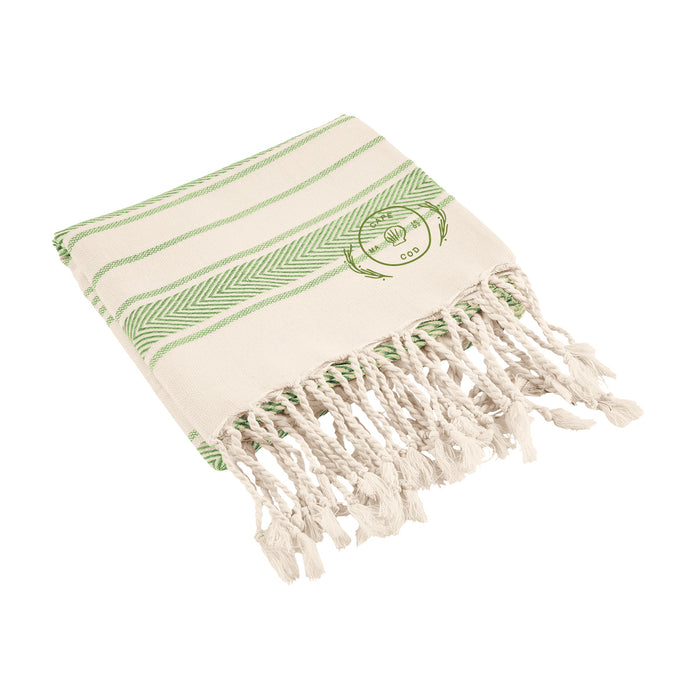 Custom COASTAL Bungalow Beach Towel