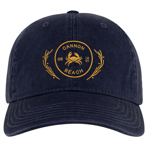OTTO CAP Cotton Twill Garment Washed Superior Dad Cap Printed with a Customizable COASTAL COLLECTION Design
