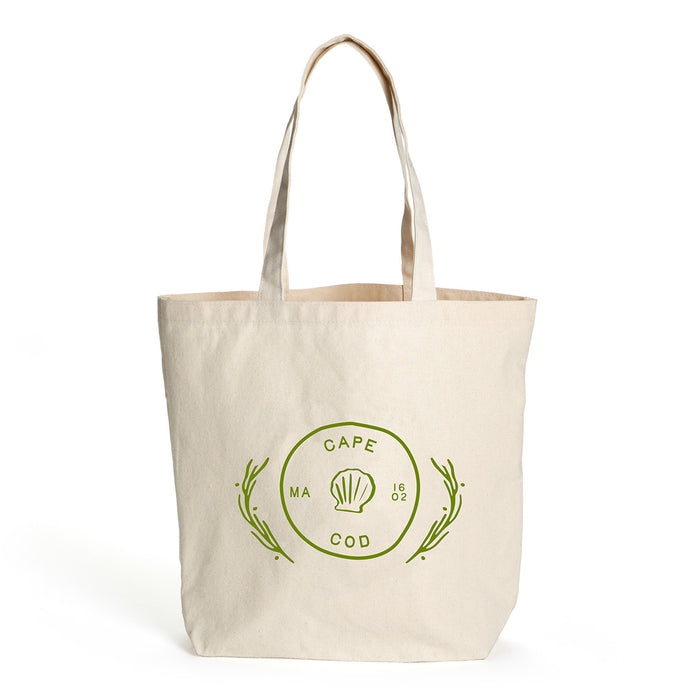 Custom COASTAL 10 Oz. Natural Canvas Market Tote