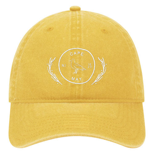 Custom COASTAL Washed Cotton Twill 6 Panel Low Cap