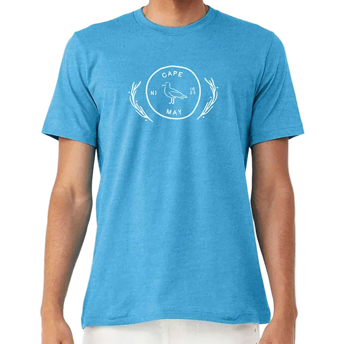 Custom COASTAL Bella + Canvas Unisex 4.2 Oz. CVC Jersey Tee