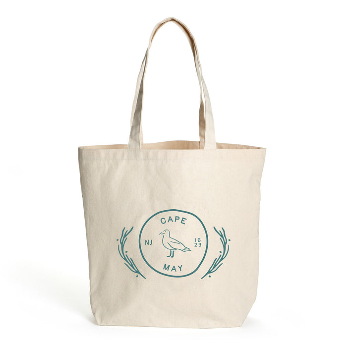 Custom COASTAL 10 Oz. Natural Canvas Market Tote
