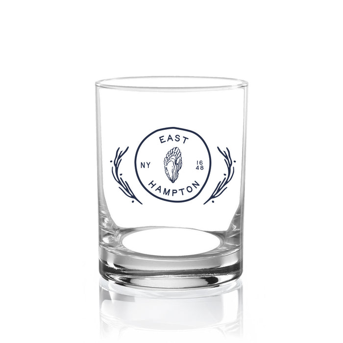 Custom COASTAL 13.5 Oz. Clear Old Fashioned Glass