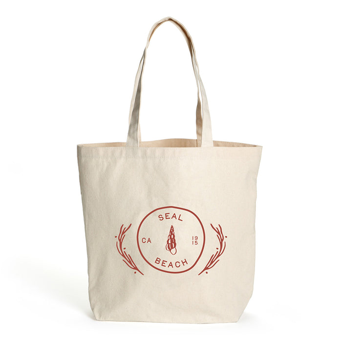 Custom COASTAL 10 Oz. Natural Canvas Market Tote