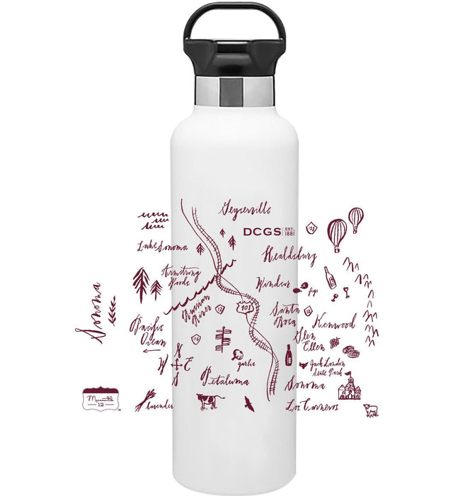 Custom BRAND / LOGO 24 Oz Stainless Gear Water Bottle